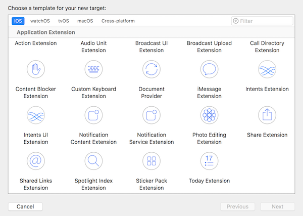 Application Extension
